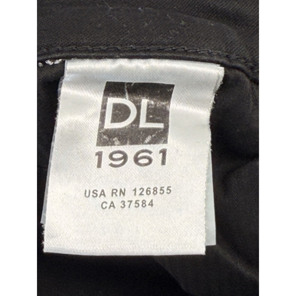 DL 1961 Avery Modern Straight Coal Jeans 38x30 - Picture 3 of 6